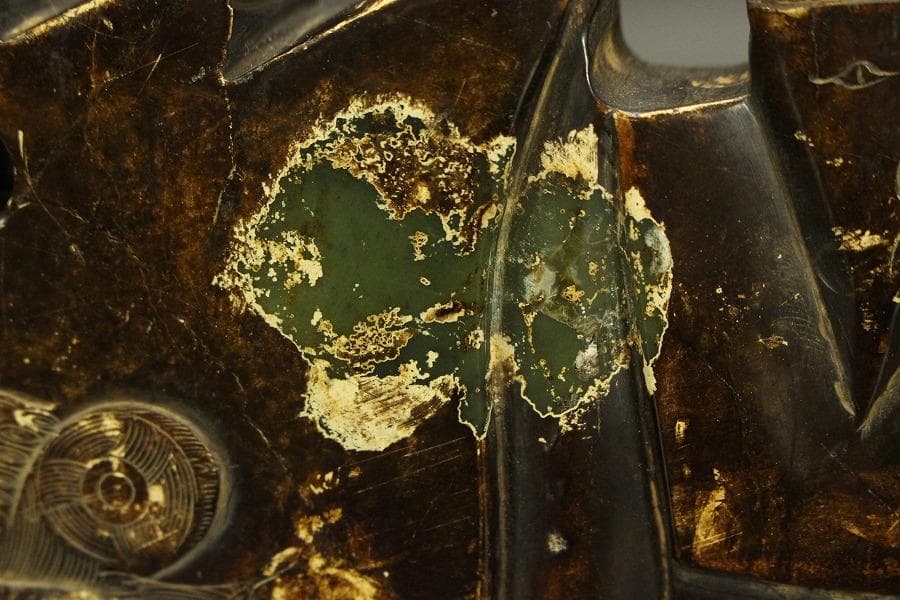 中国美術 玉石 刻 祭具 古代(A885)