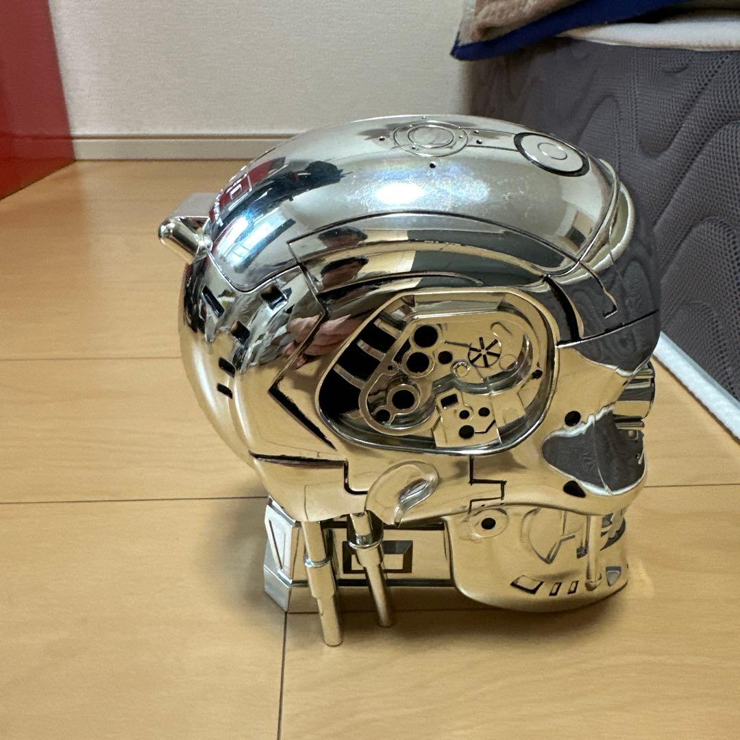 T2-3Dターミネーターヘッドフィギュア メタリックシルバー 美品 - メルカリ