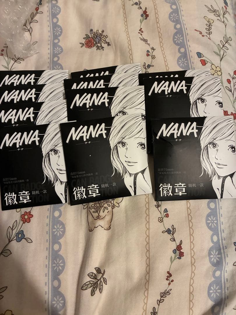 最終値下げ NANA 缶バッジ コンプリートセット コラボカフェ海外限定