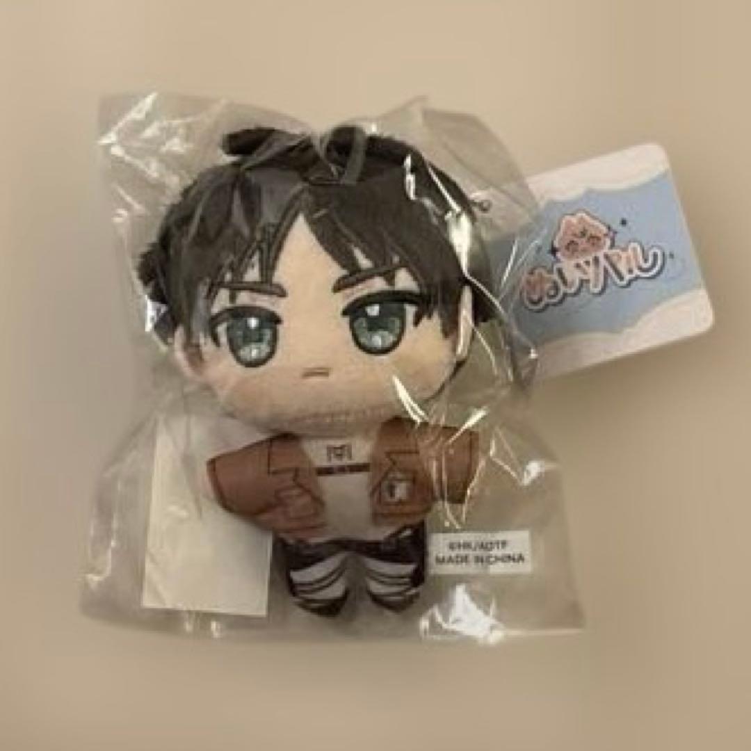 進撃の巨人 ぬいパル ぬいぐるみマスコット エレン - メルカリ