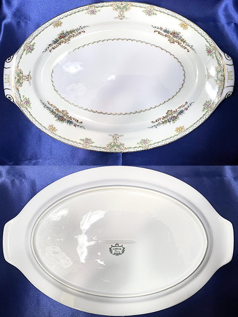 ■美品【NARUMI＋Noritake】プレート2枚＋中皿2枚＋小皿4枚■