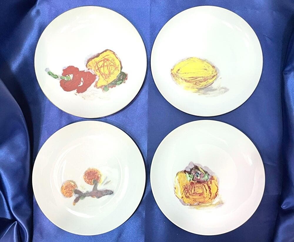 ■美品【NARUMI＋Noritake】プレート2枚＋中皿2枚＋小皿4枚■