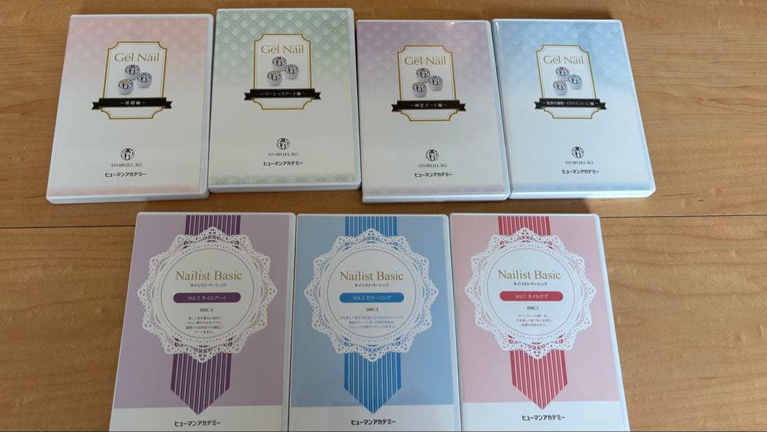 ジェルネイル検定・ネイリスト検定フルセット