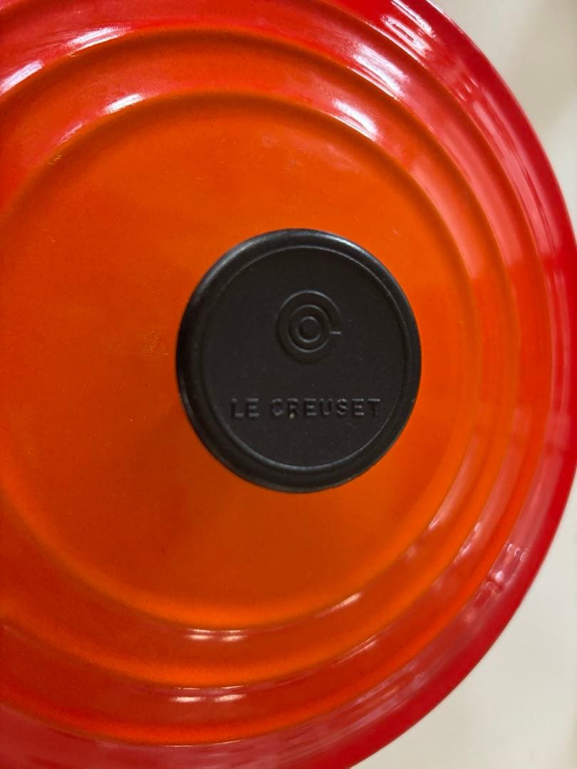 LE CREUSET オレンジ ホーロー鍋 20cm