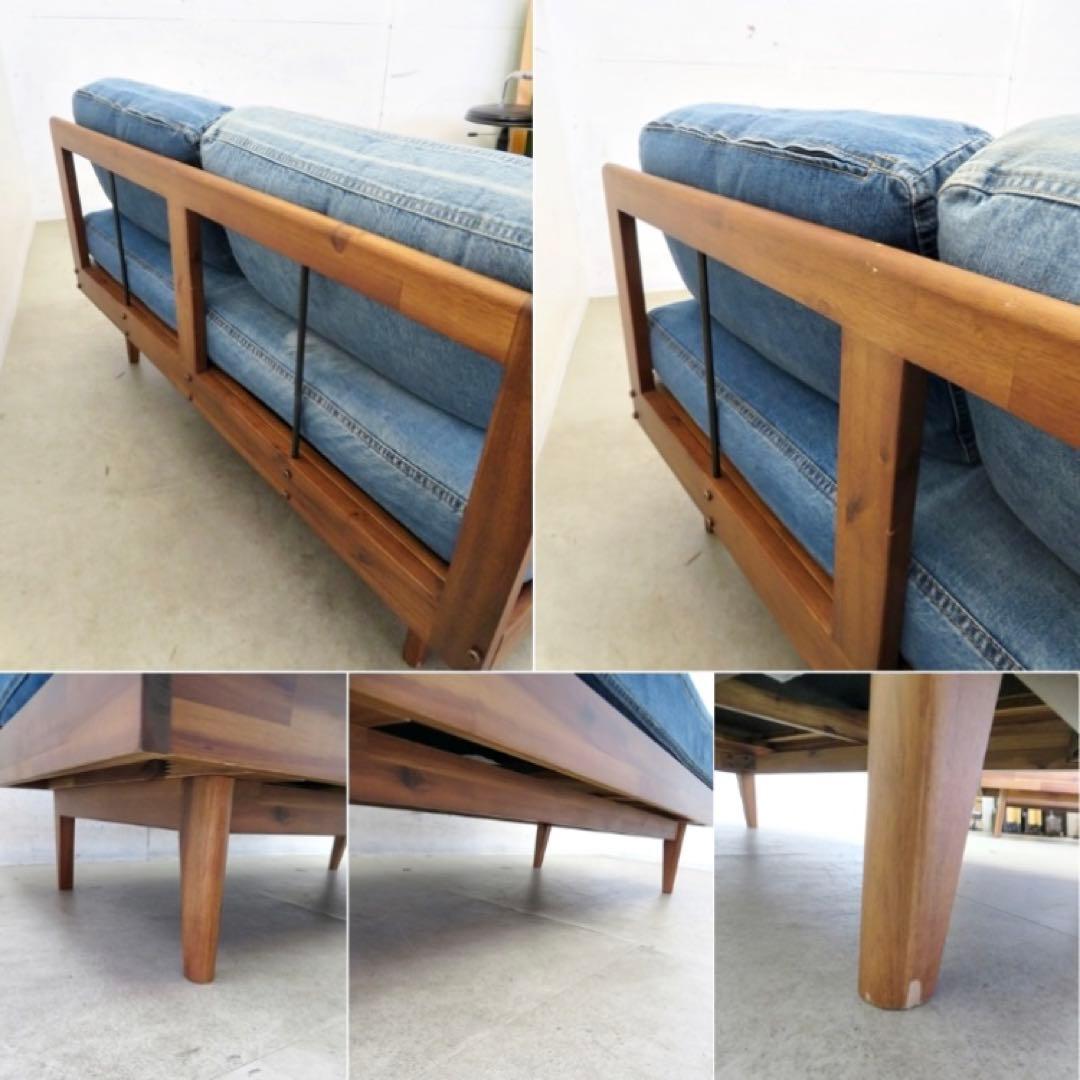 unico ウニコ SWELLAスウェラベンチアームレスソファ 二人掛け　単品