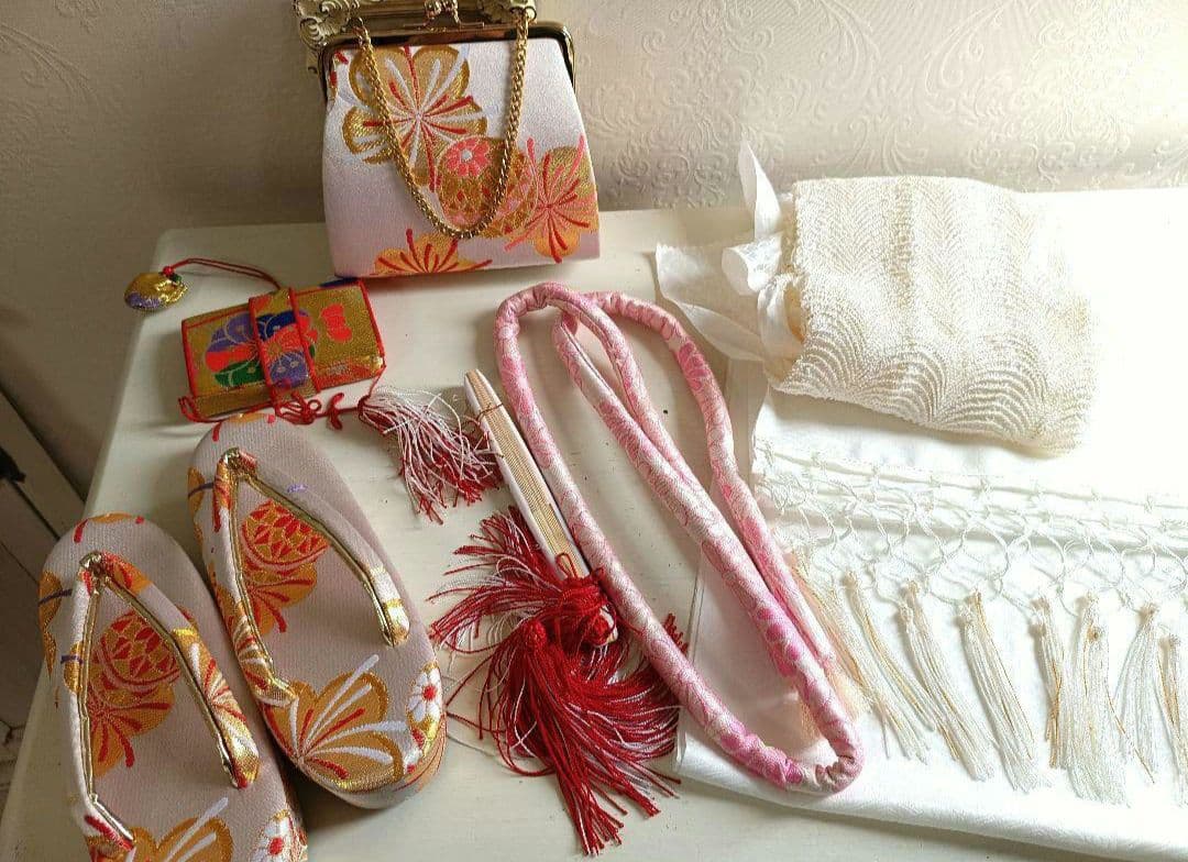 正絹☆絞り☆水色の着物単品