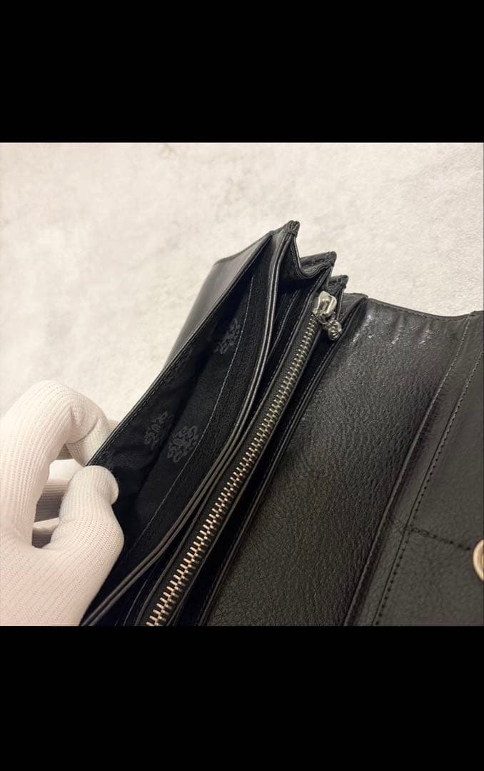 ChromeHearts クロムハーツ JUDY ジュディ クロスボタン 長財布