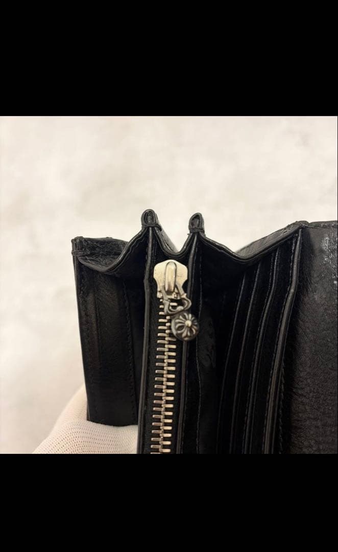 ChromeHearts クロムハーツ JUDY ジュディ クロスボタン 長財布