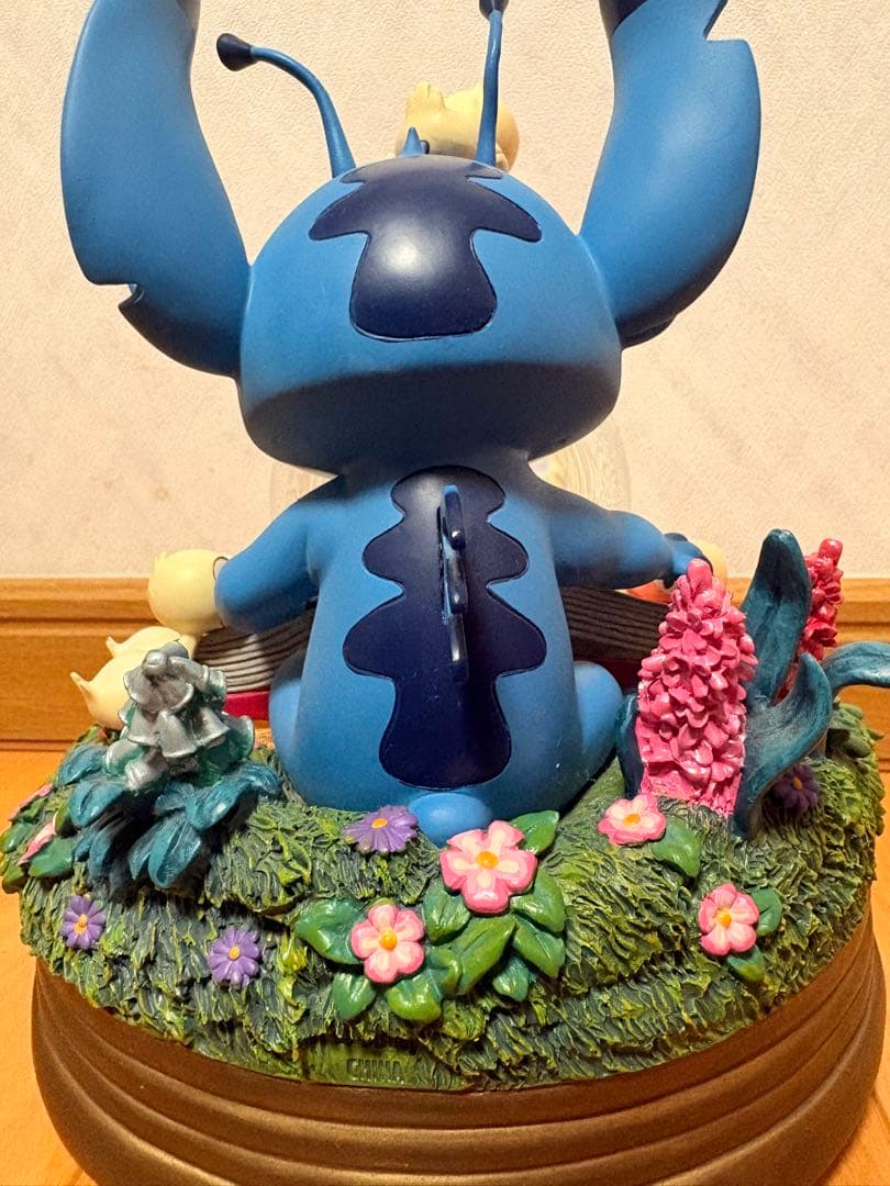 リロアンドスティッチ スノーグローブ スノードーム オルゴール　ディズニー