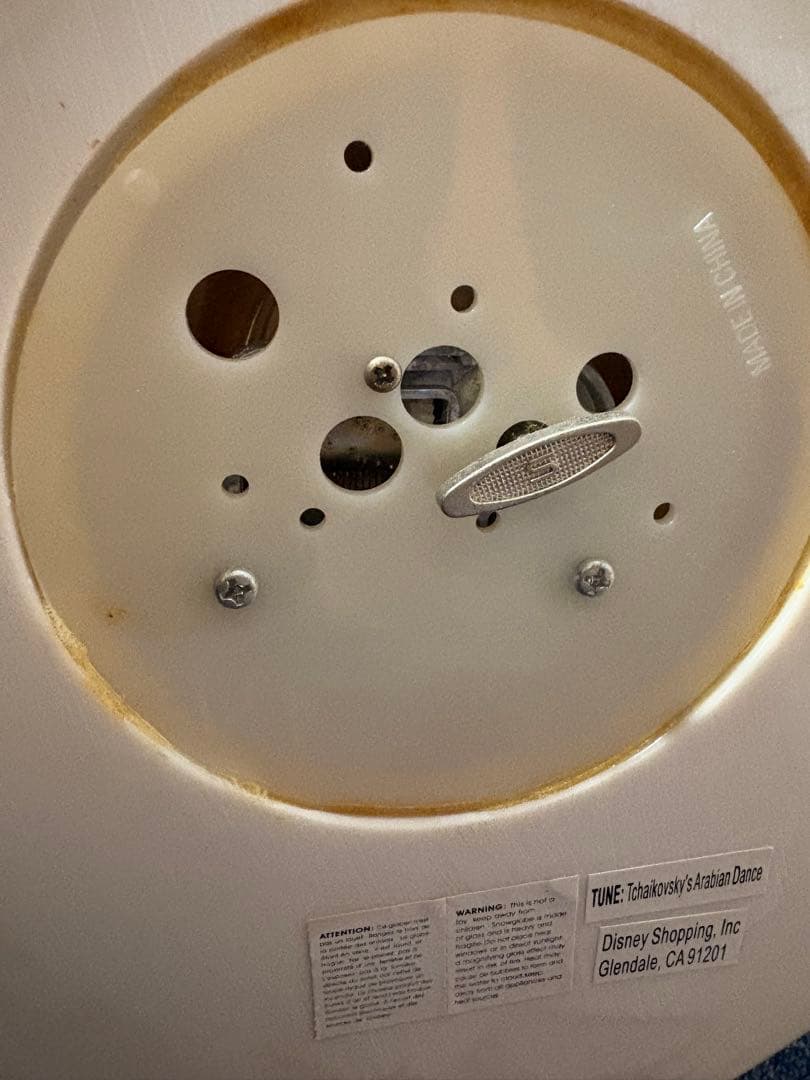 リロアンドスティッチ スノーグローブ スノードーム オルゴール　ディズニー