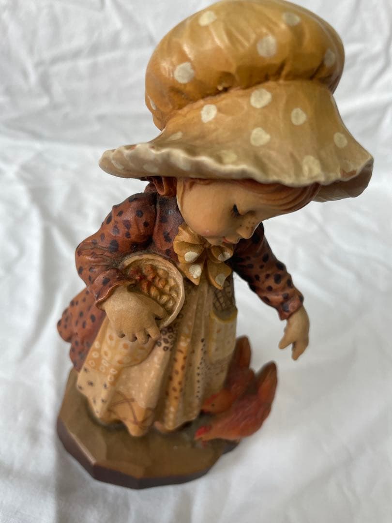 希少⭐︎アンリ人形 ANRI サラケイ アンティーク 木彫り人形4000体限定