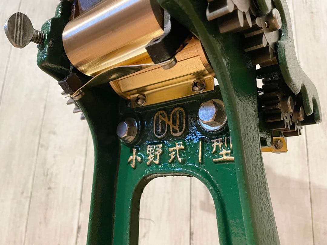 小野式製麺機　【2505-03】 メーカー説明書コピーあり