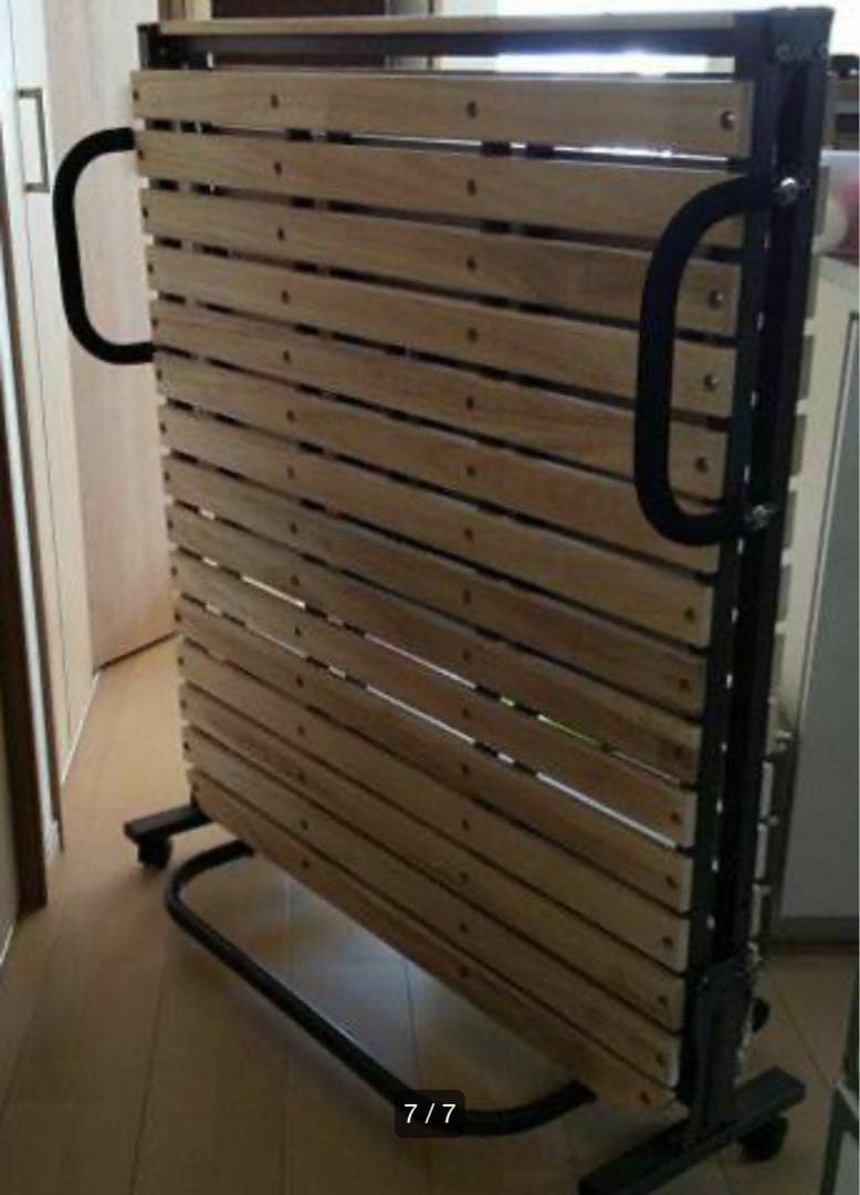 桐スノコ折り畳みベッド送料込み