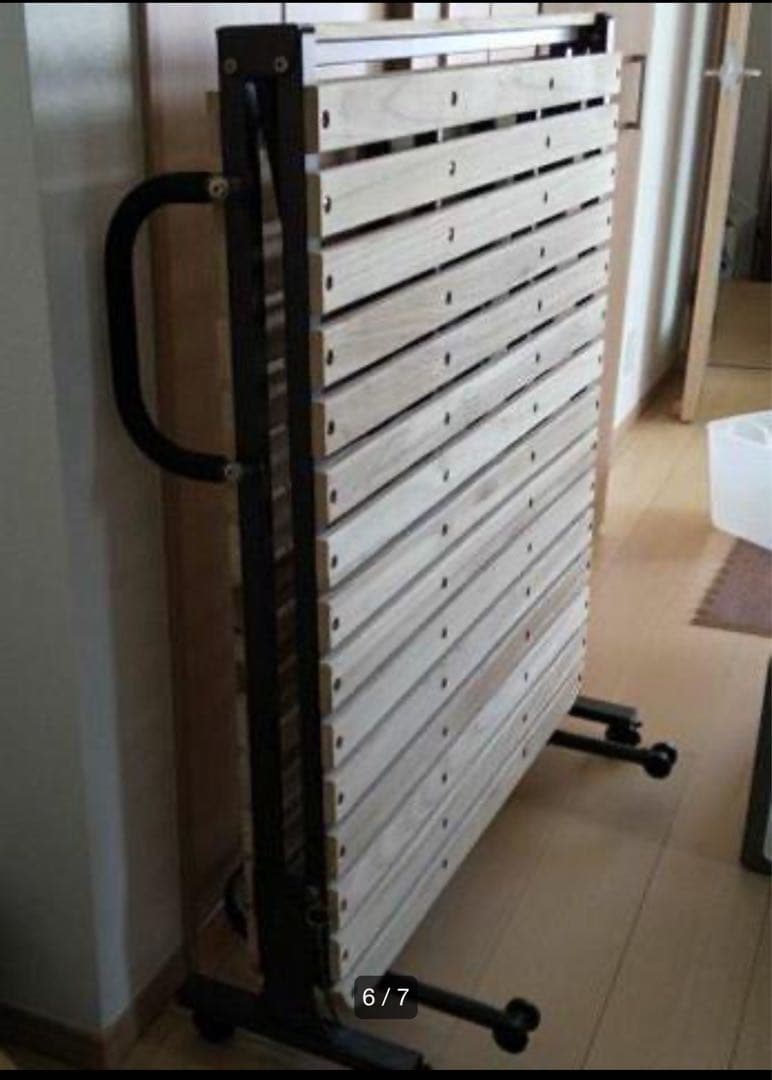 桐スノコ折り畳みベッド送料込み