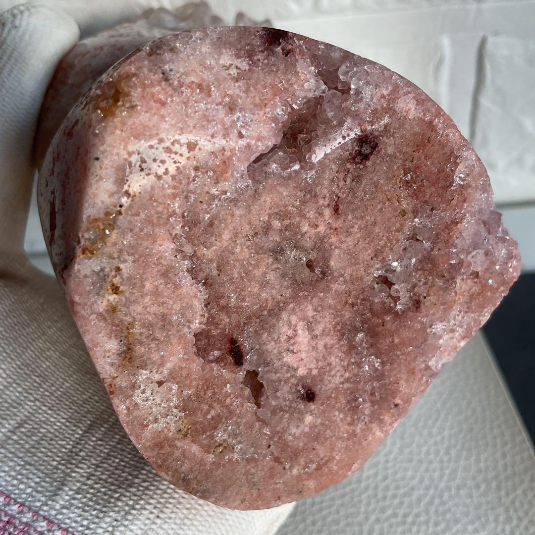 高品質希少ピンクアメジスト　ザクザクジオード、ドゥルージーとても綺麗 1.kg