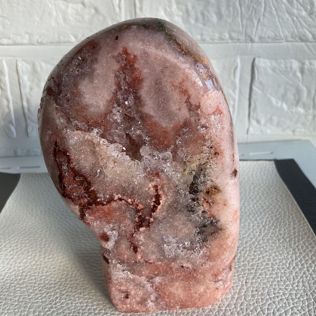 高品質希少ピンクアメジスト　ザクザクジオード、ドゥルージーとても綺麗 1.kg