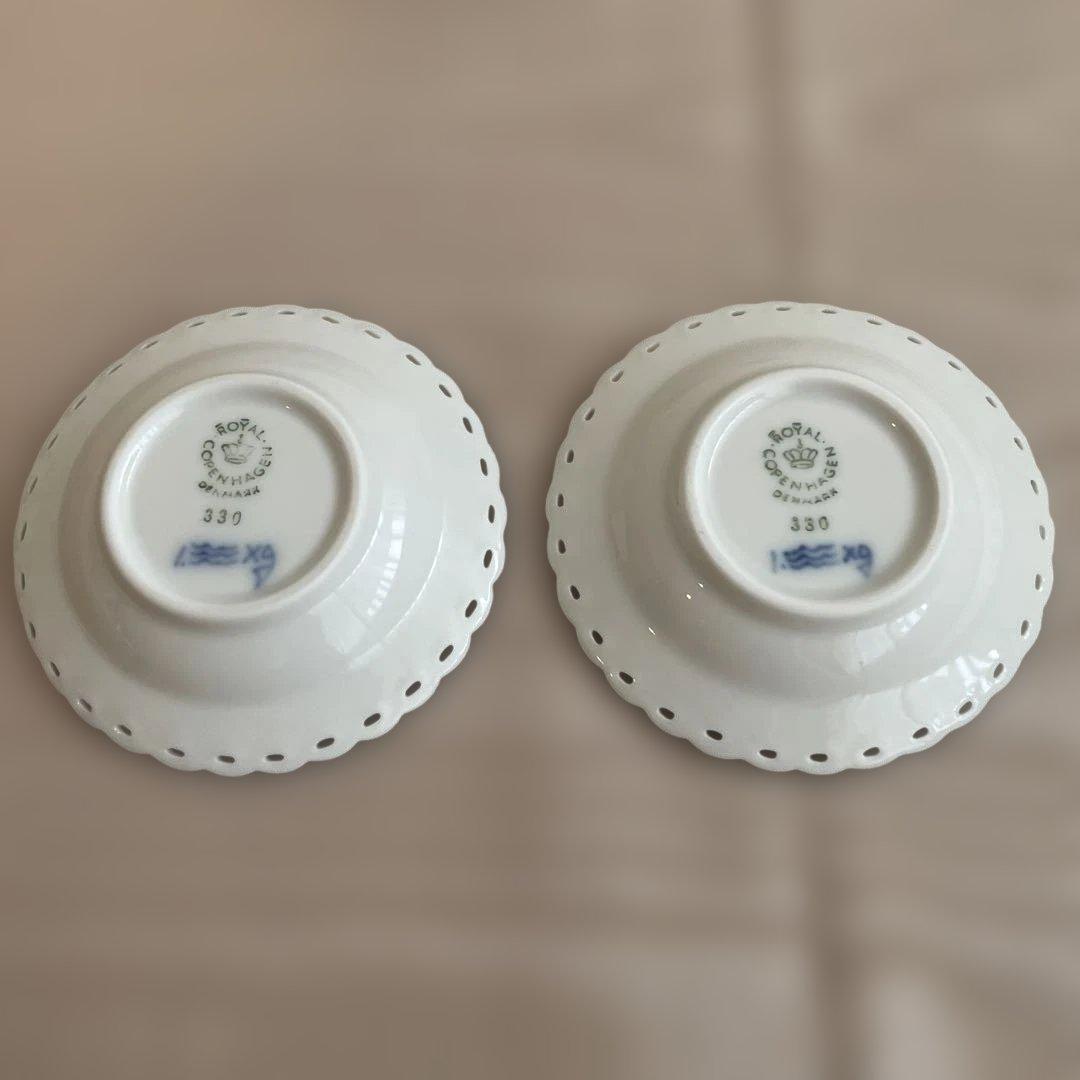 【美品】ロイヤルコペンハーゲン　ミニプレート5枚セット
