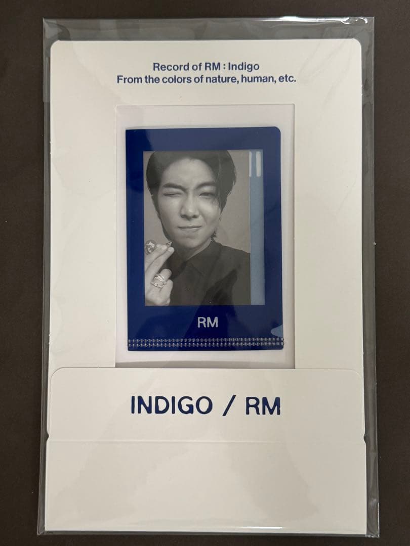 RM(BTS) Indigo weverseshop予約限定特典 トレカ - メルカリ