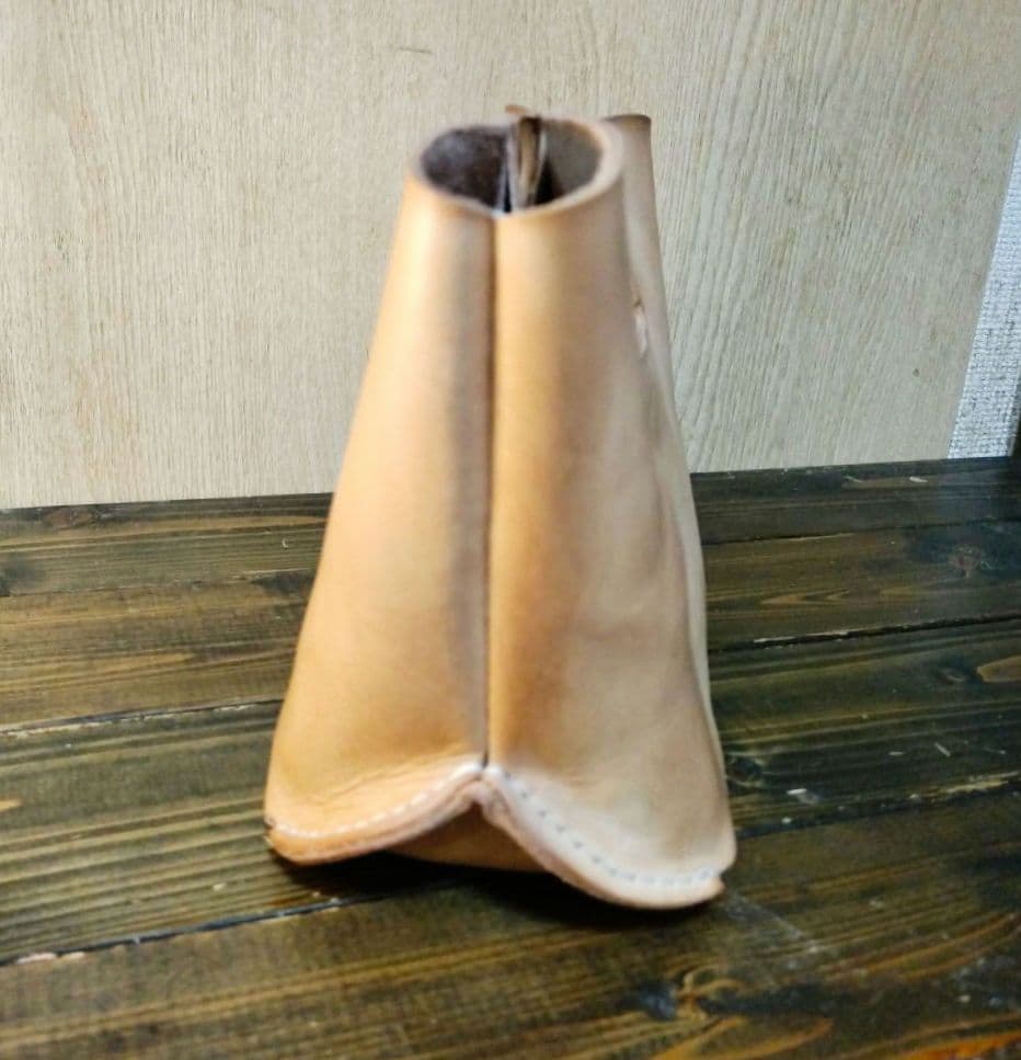 ワンピース国産皮革　【姫路レザー使用】　ユーティリティハンドバッグ③