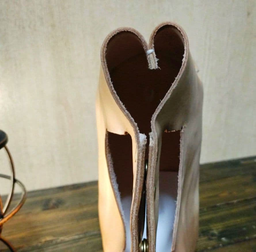 ワンピース国産皮革　【姫路レザー使用】　ユーティリティハンドバッグ③