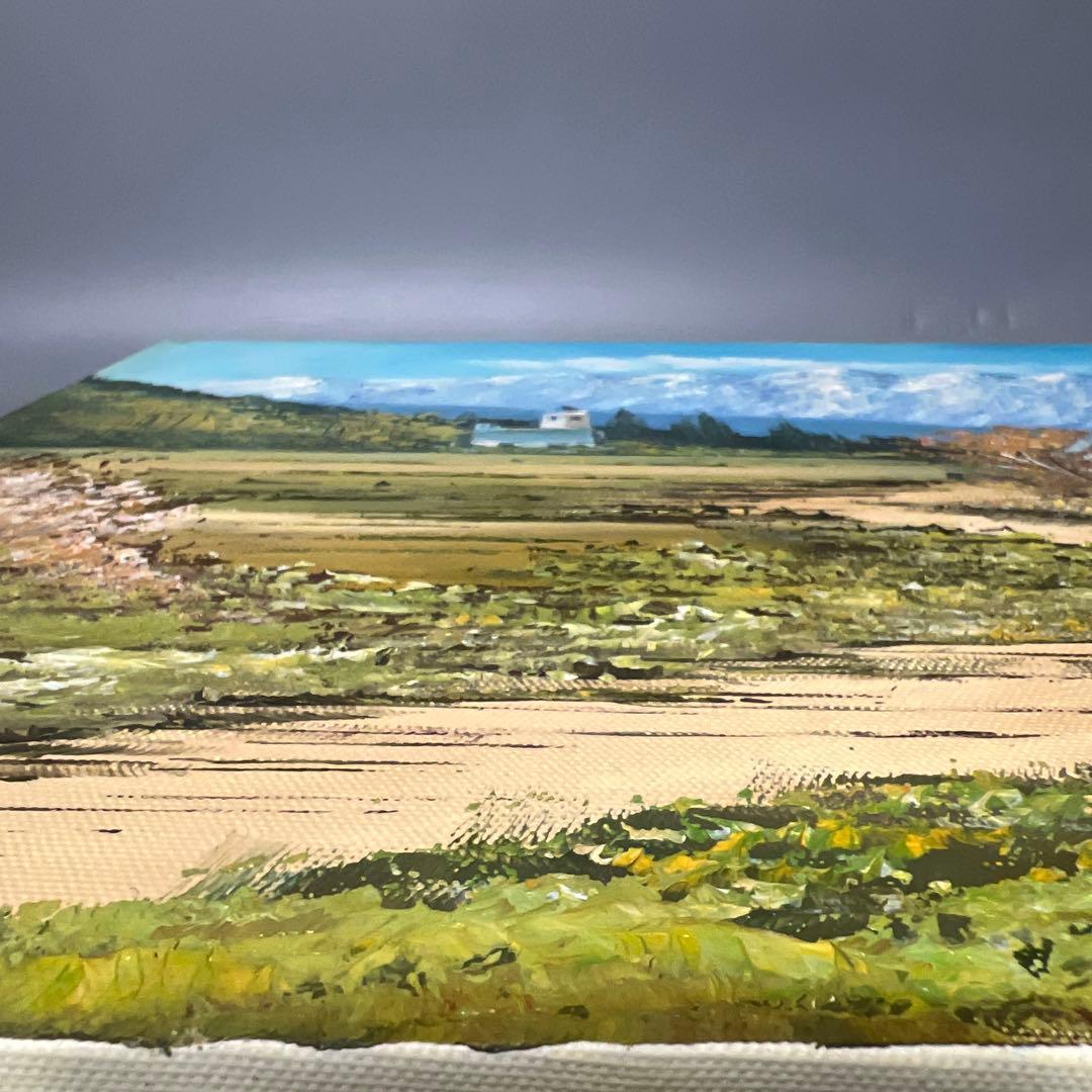 絵画 オーストラリア風景 吉岡貞夫 額縁付き - メルカリ