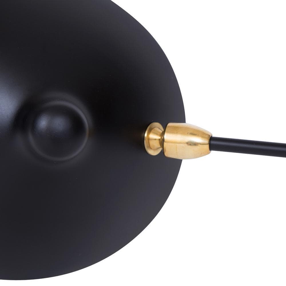 セルジュ・ムーユ ウォールランプ 照明 ライト ランプ 壁掛け照明 黒 W1