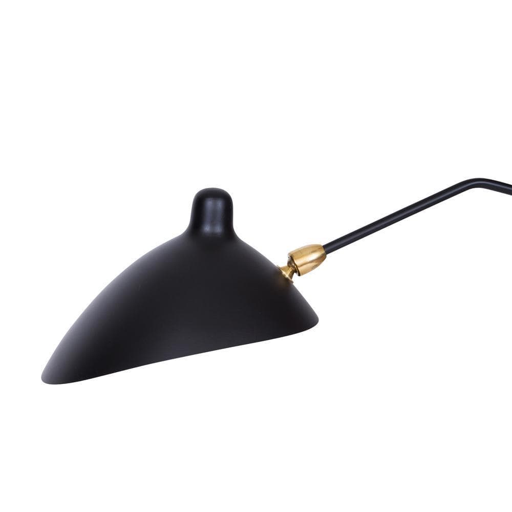 セルジュ・ムーユ ウォールランプ 照明 ライト ランプ 壁掛け照明 黒 W1