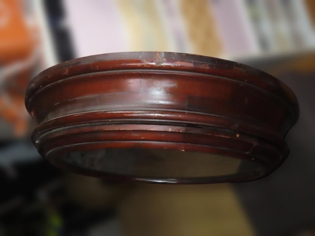 時計型飾り棚 SEIKOSHA 精工舎 十八吋トーマス 振り子時計 丸型