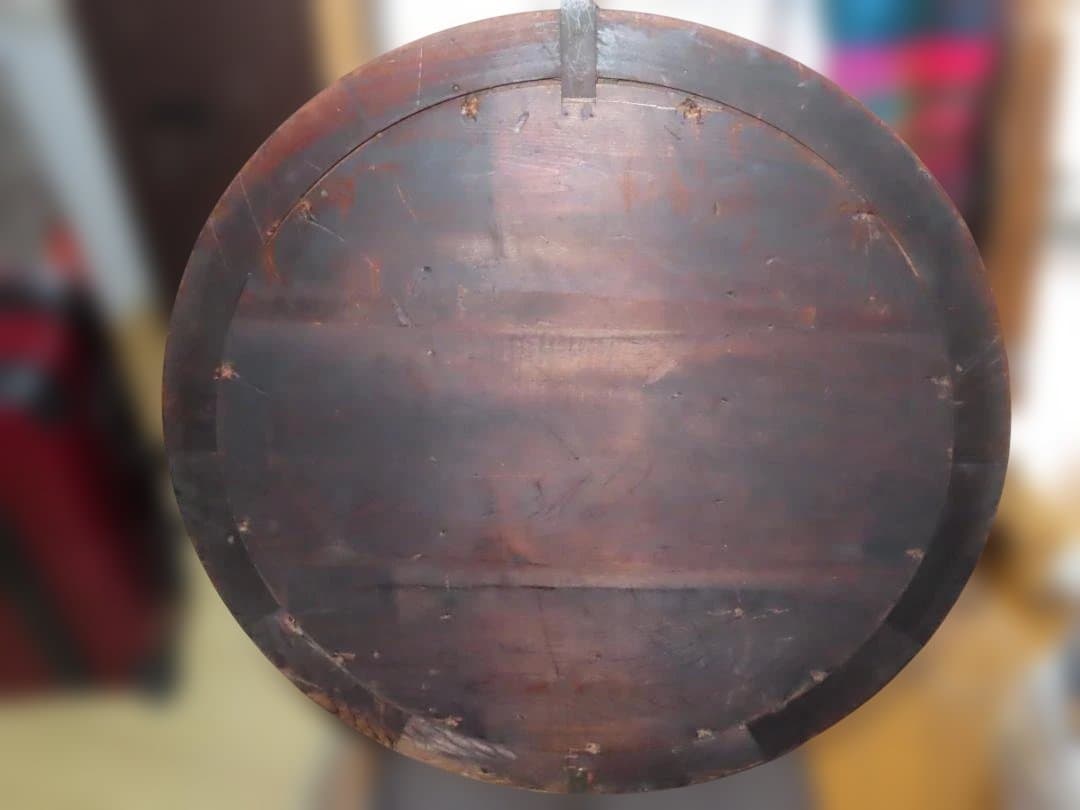 時計型飾り棚 SEIKOSHA 精工舎 十八吋トーマス 振り子時計 丸型