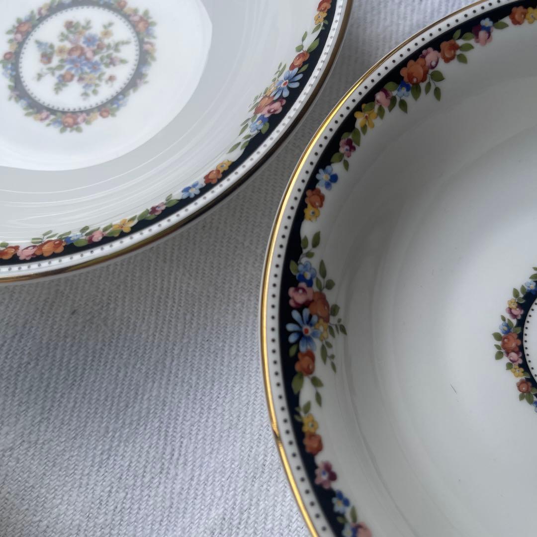 ウェッジウッド　オズボーン　サラダボウル　デザートプレートシリアルボウル