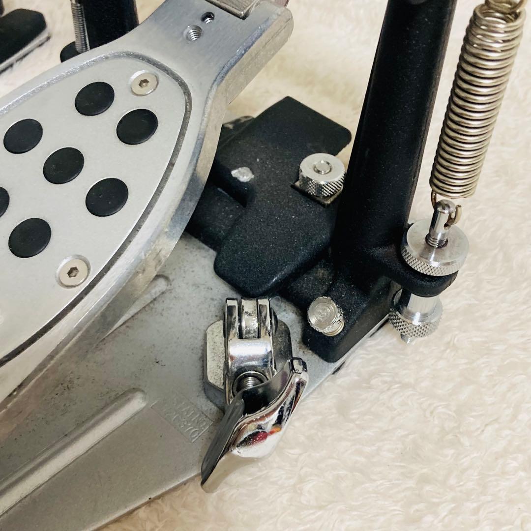 Pearl ツインペダルPー1002エリミネーター シングルチェーン　ケース付き