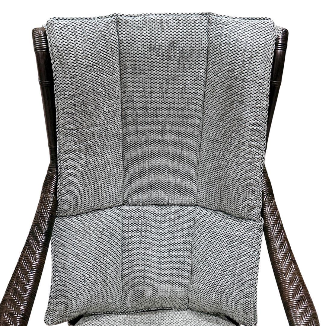 ★週末セール★カザマ アコルデアーム チェア 籐家具 ラタン