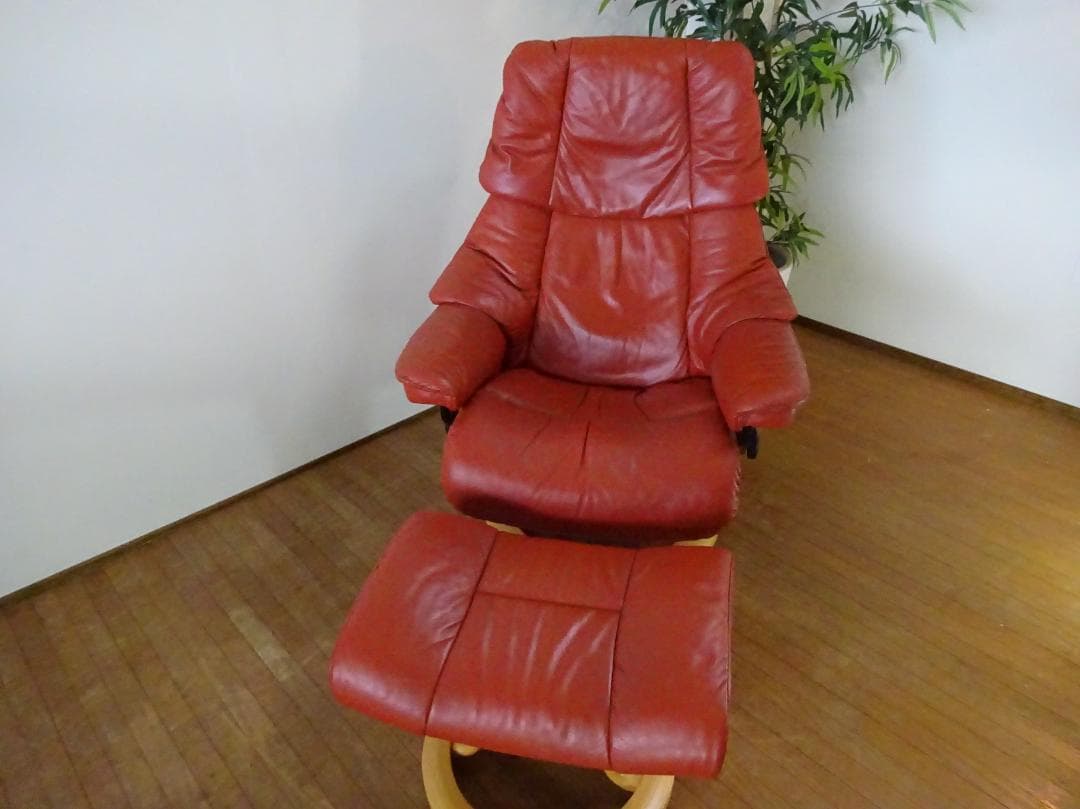 shinsyu.sk　訳あり　エコーネス　オットマン付　M　美品