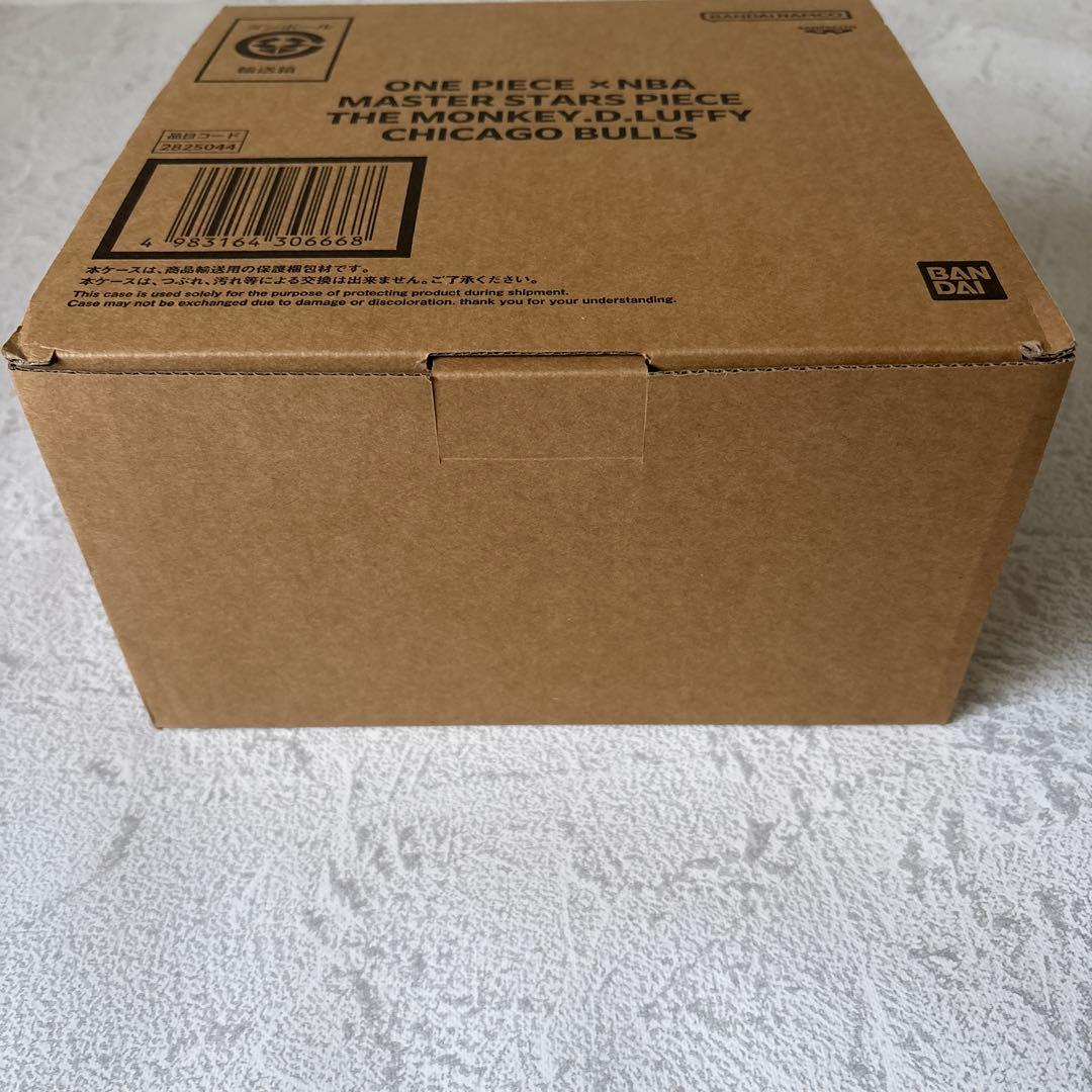 未使用未開封：ワンピース フィギュア NBA ブルズ ルフィ ベースショップ