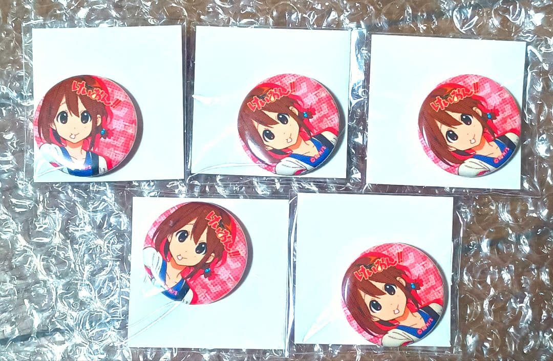 5個セット】けいおん メモリアル缶バッジ 京アニショップ - メルカリ