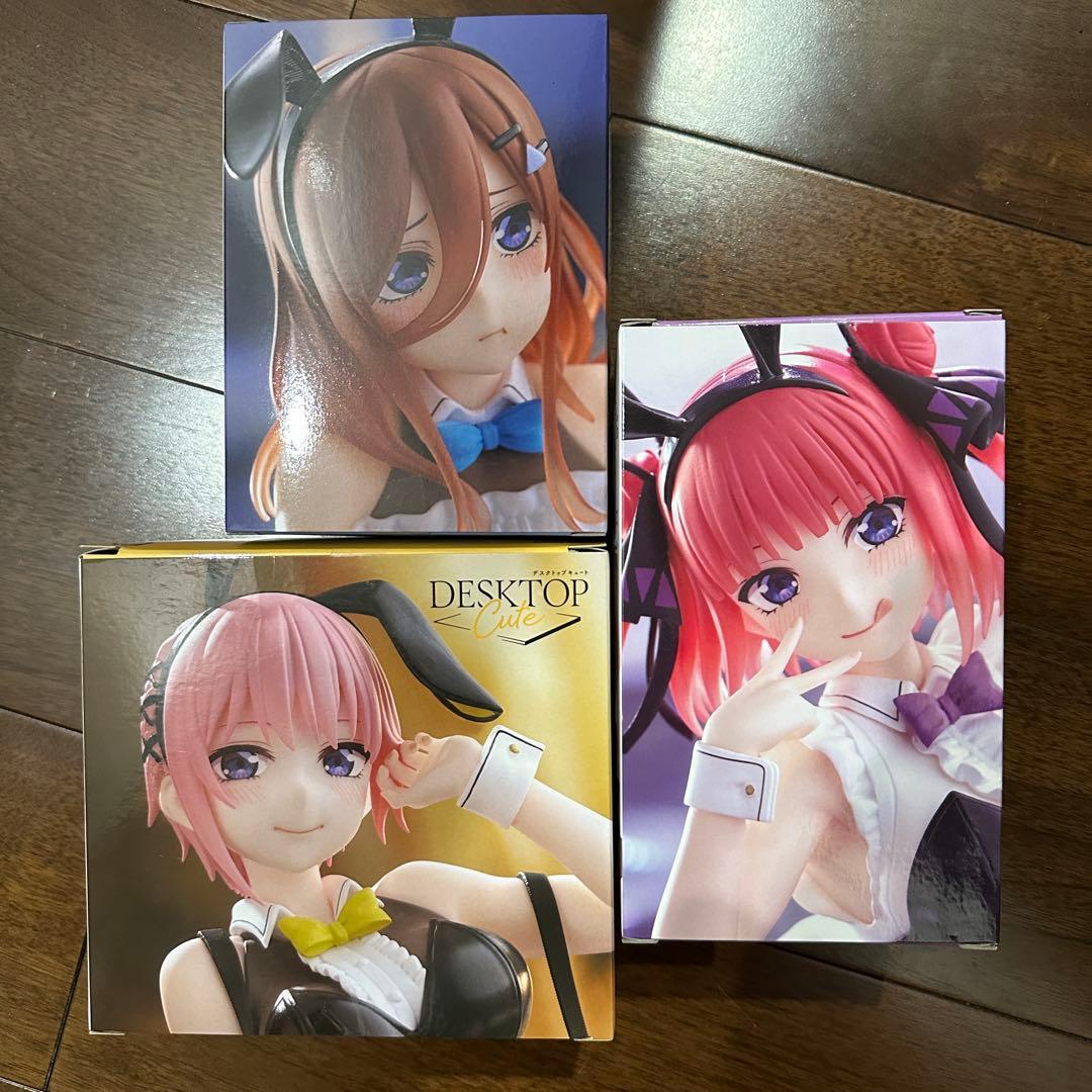 五等分の花嫁 フィギュア Desktop Cute バニー ver 48個セット