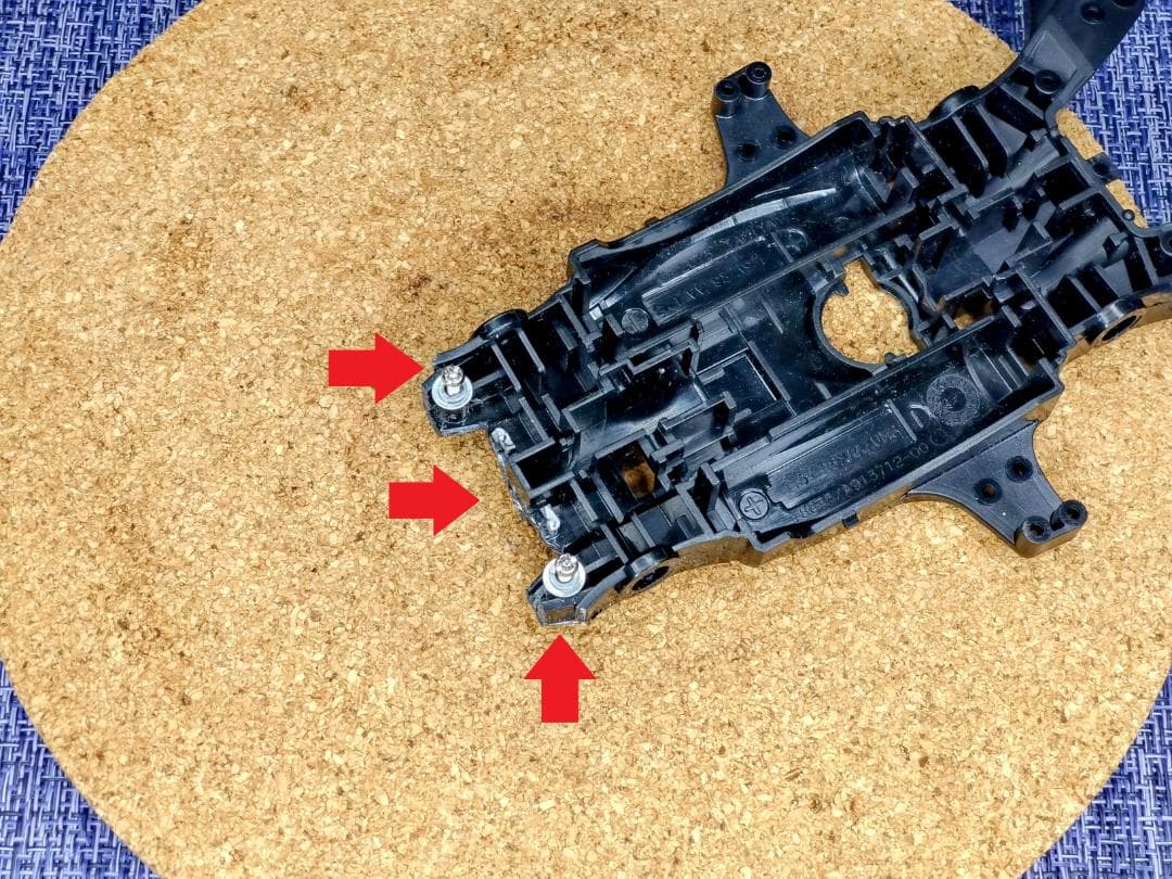 出品テスト]MAシャーシ フロント段上げ プレート挟み込み治具[試作版