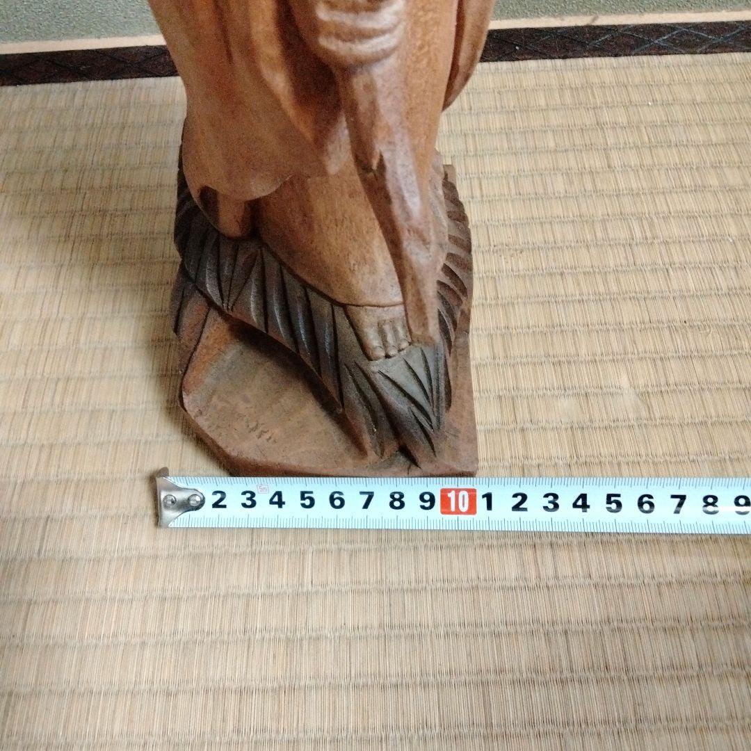 木彫り　置き物　骨董品　わけあり