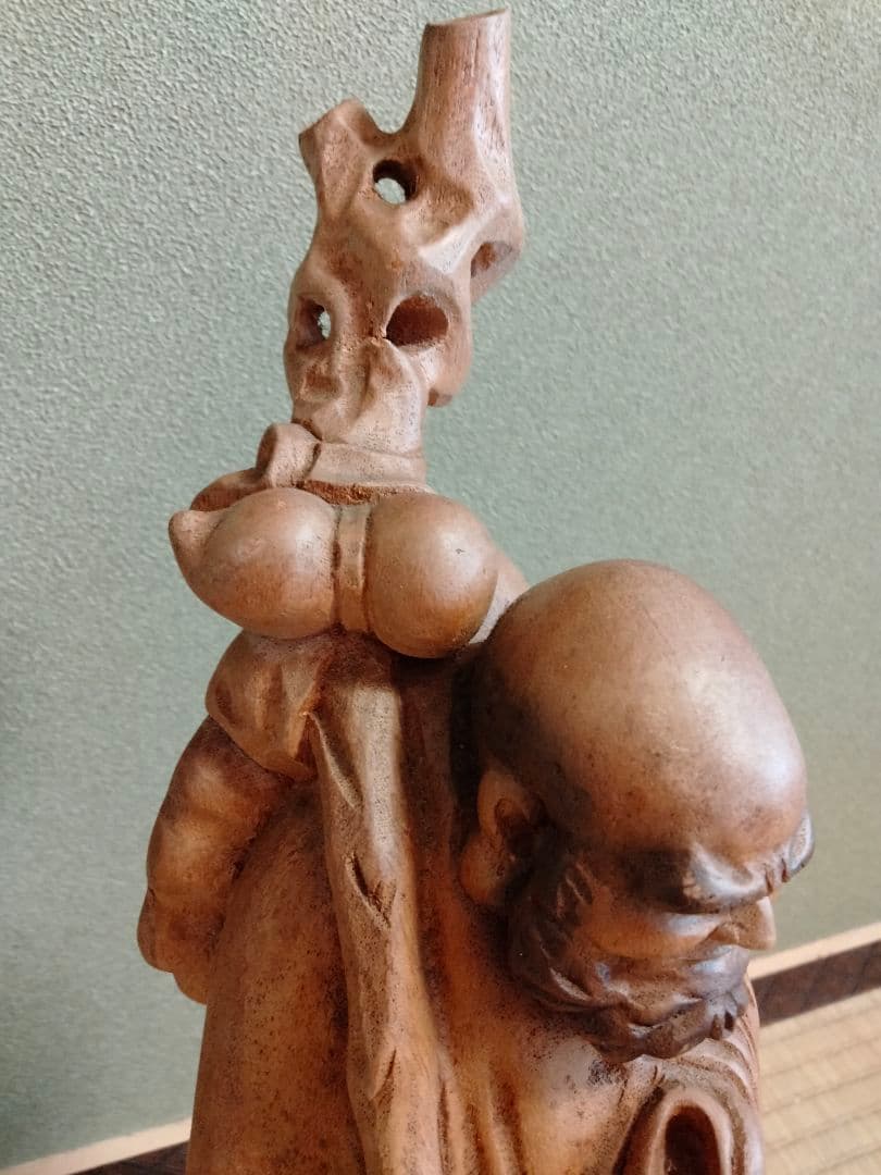 木彫り　置き物　骨董品　わけあり