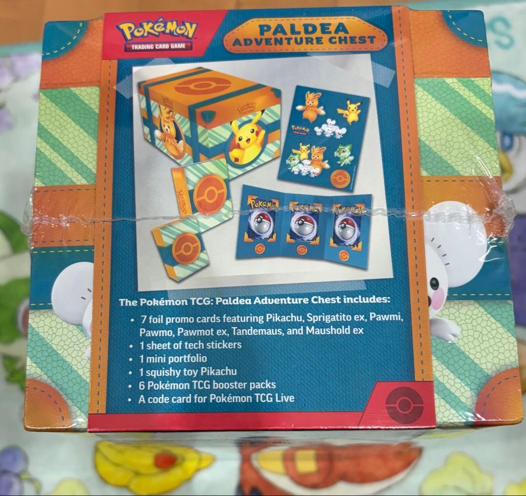 シュリンク付　ポケカ パルデア アドベンチャーズ チェスト　プロモ　ピカチュウ