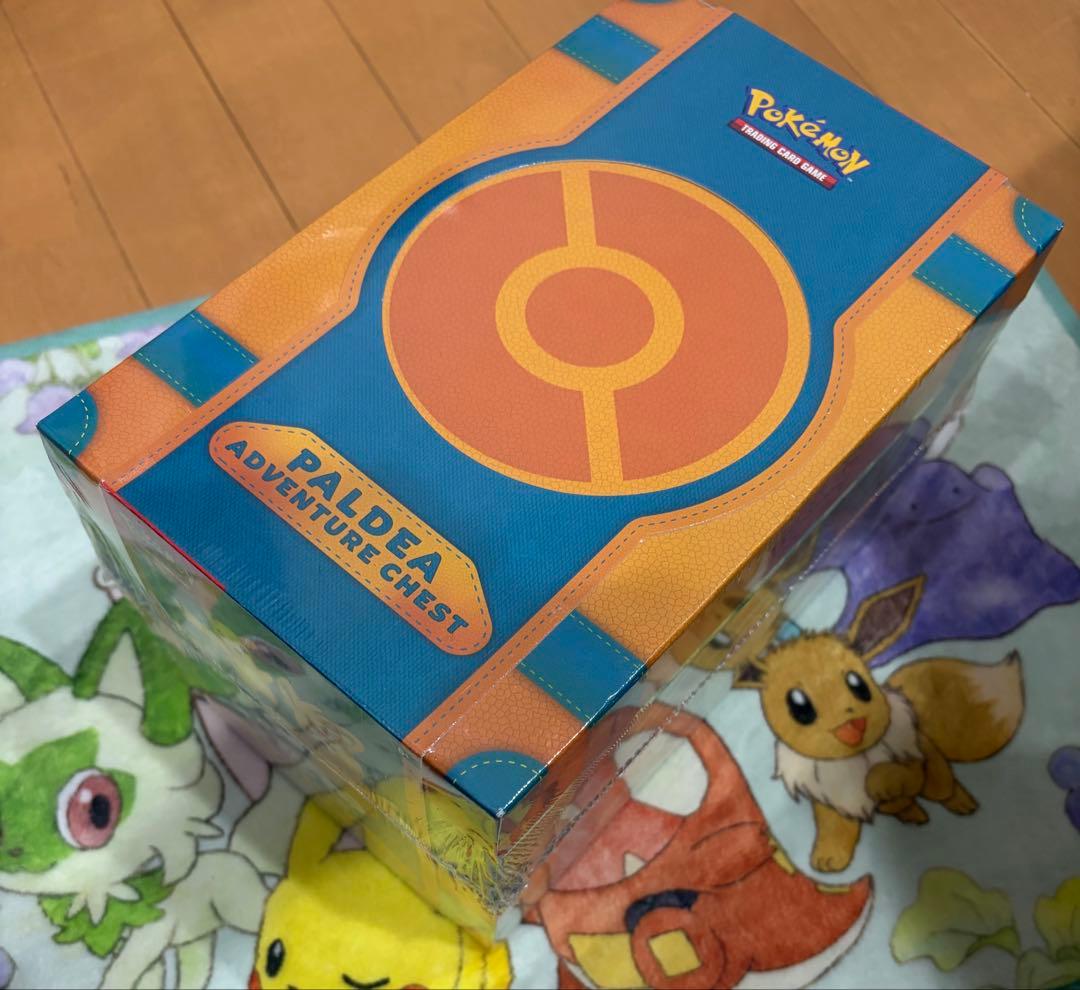 シュリンク付　ポケカ パルデア アドベンチャーズ チェスト　プロモ　ピカチュウ