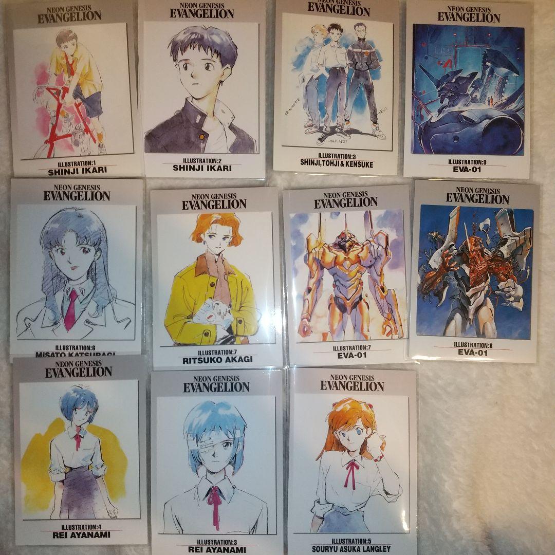 エヴァ】初期設定ファイルカード 11枚まとめ売りセット - メルカリ