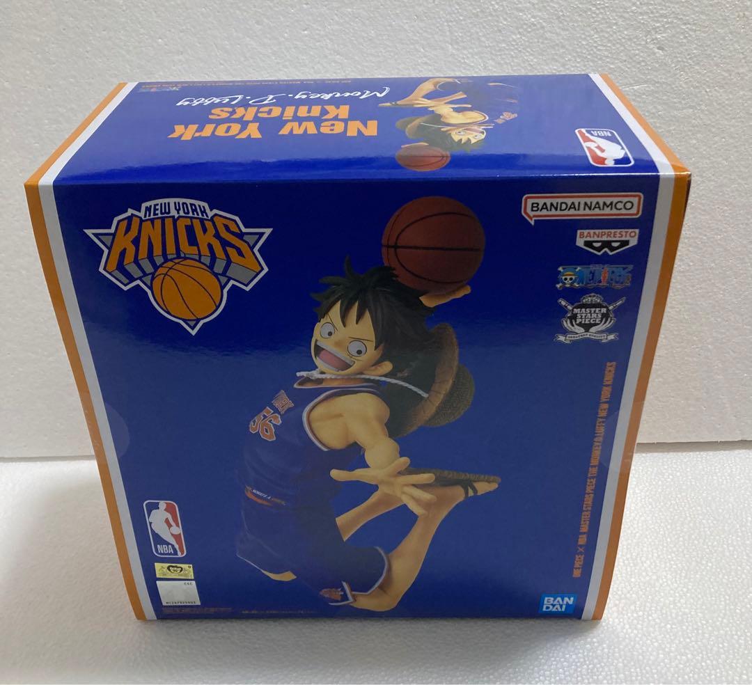 未使用未開封：ワンピース フィギュア NBA ニックス ルフィ ベース