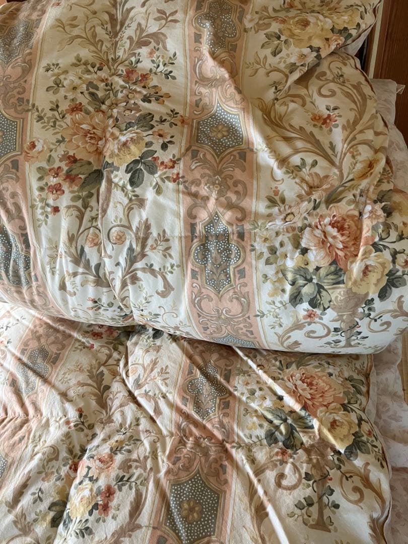 羽毛布団　掛け布団　ホワイトグースダウン　未使用保管品　シングル