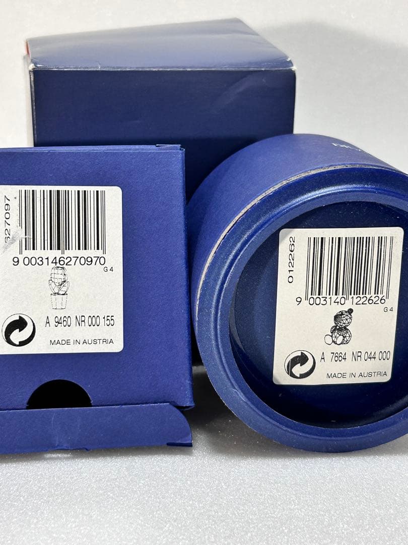 SWAROVSKI くま　チューリップ　熊　花　スワロ　ベア くま