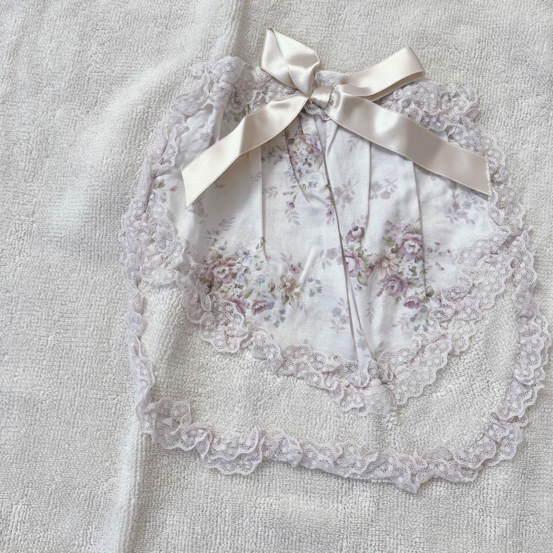 【新品未使用】Akiakane アキアカネ　さえら　エプロン　ベージュ