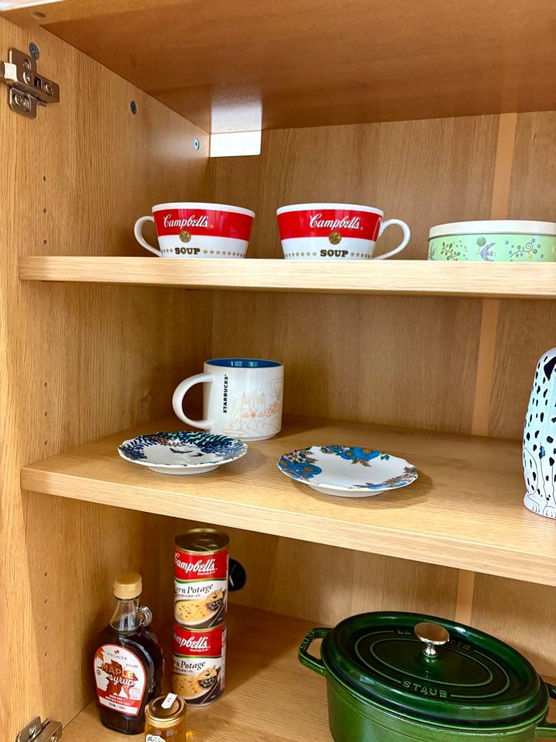 【無印良品】木製キャビネット　ガラス扉