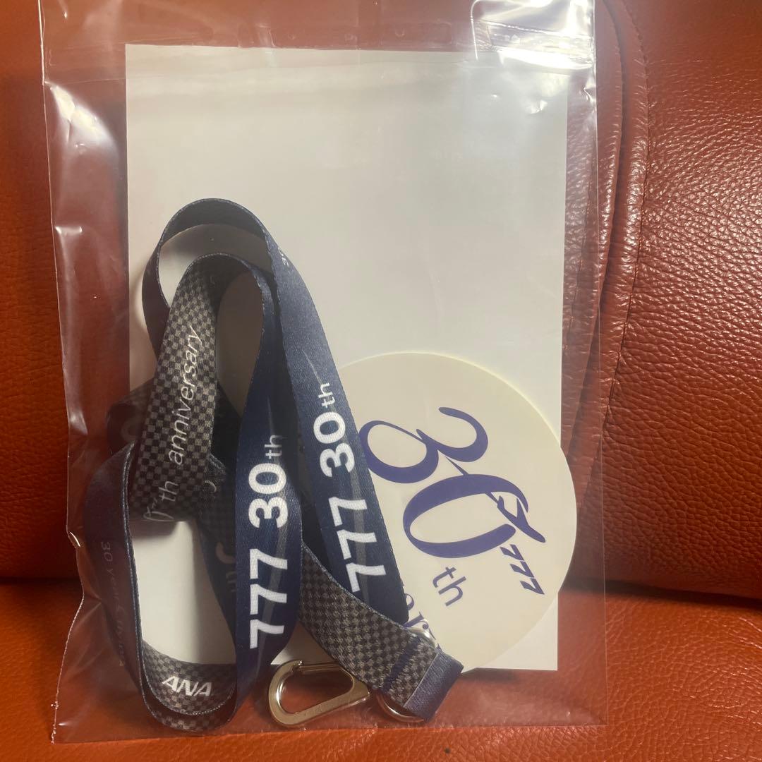 「ANA ボーイング777型機 30周年記念フライト 記念品」