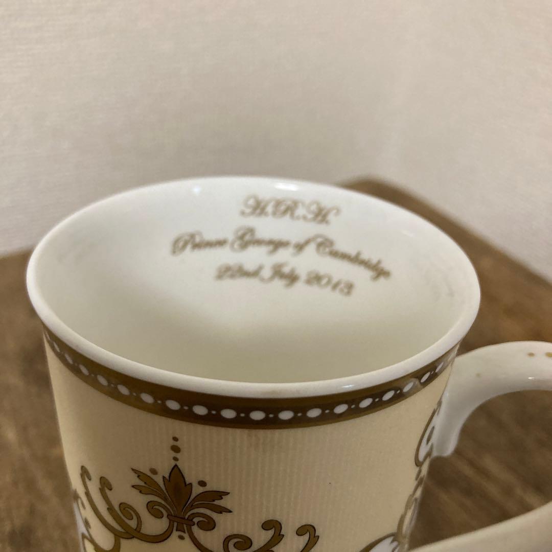 だ*ず様 イギリス【ロイヤルウースター製】 ジョージ王子誕生記念マグ