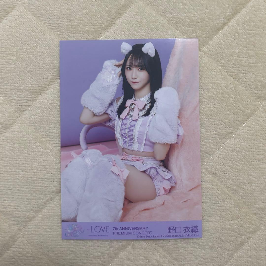 イコラブ 野口衣織 生写真 7周年 猫衣装 - メルカリ